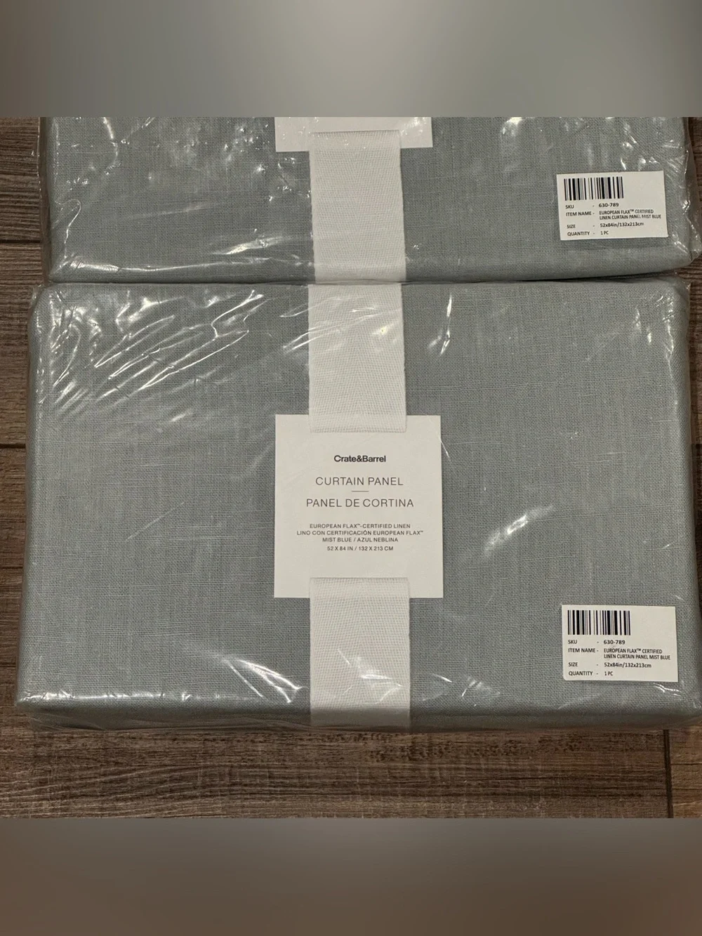 N/A retail linen crate